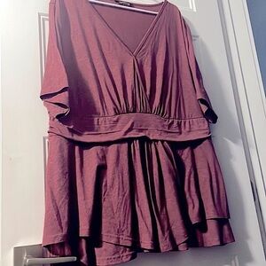 Bloomchic old pink top for women US 22-24